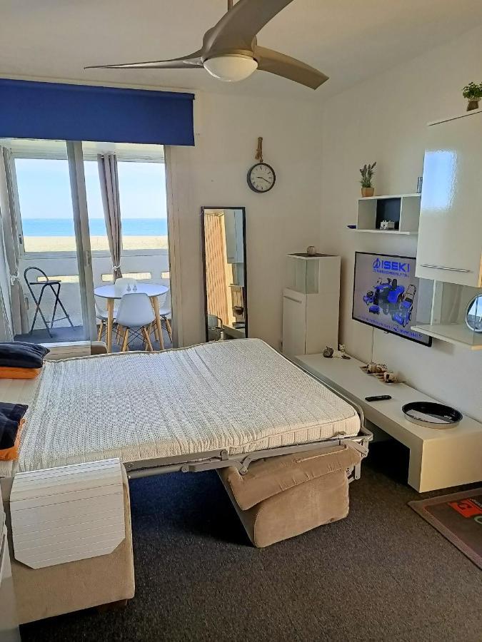 Studio Vue Mer 100 M De La Plage Leucate Extérieur photo