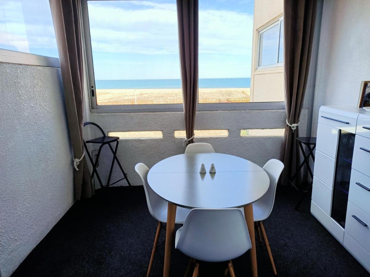 Studio Vue Mer 100 M De La Plage Leucate Extérieur photo