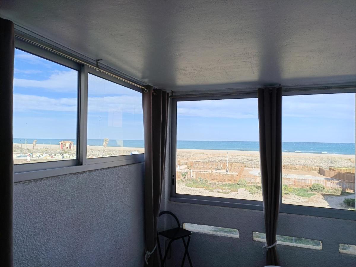 Studio Vue Mer 100 M De La Plage Leucate Extérieur photo
